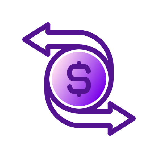 Money transaction Generic Lineal Color Gradient icon