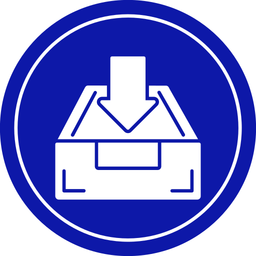 postvak in Generic Blue icoon