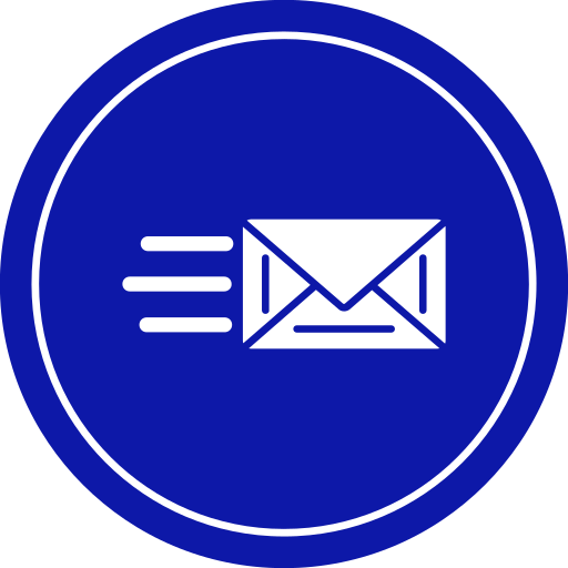 envelop Generic Blue icoon