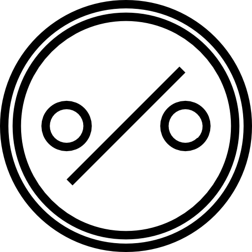 odsetek Payungkead Lineal ikona