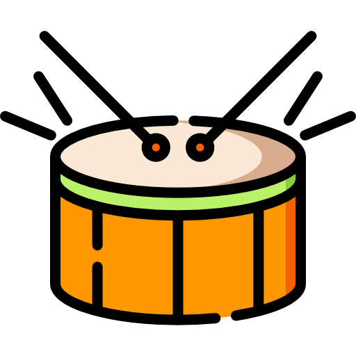tambor Special Lineal color Ícone