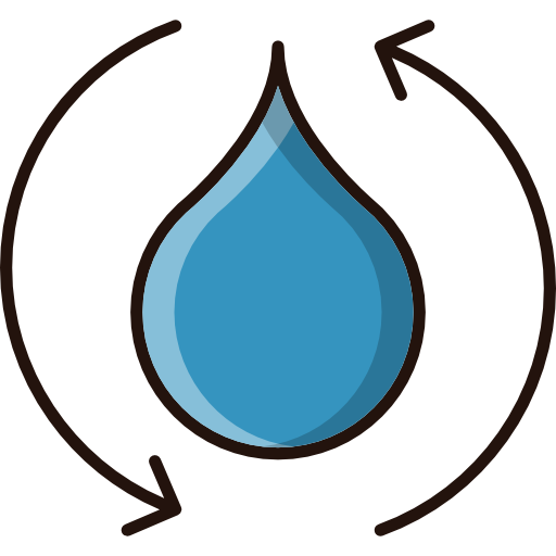 Water Cubydesign Lineal Color  icon