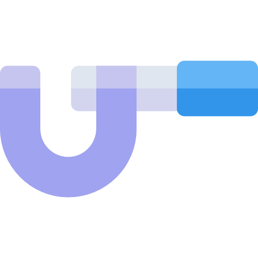 mikrometer Basic Rounded Flat icon