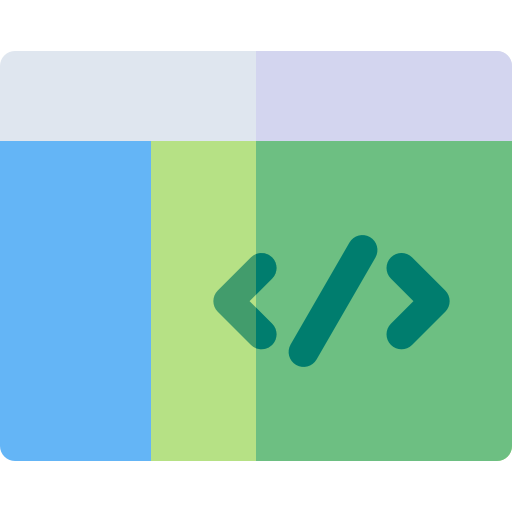 Coding Basic Rounded Flat icon