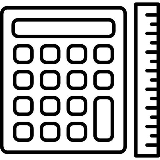 kalkulator Cubydesign Lineal ikona