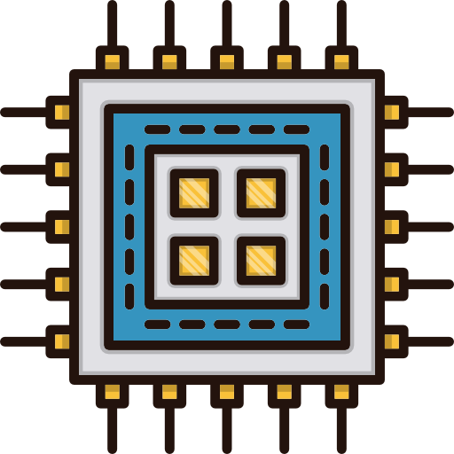 Cpu Cubydesign Lineal Color  icon