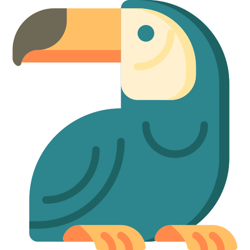 Toucan Special Flat icon
