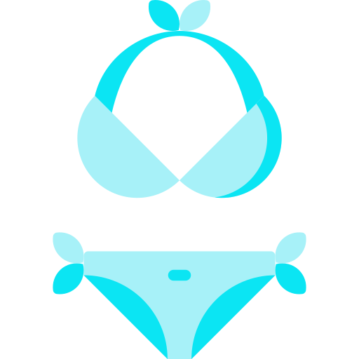 bikini Special Flat icon