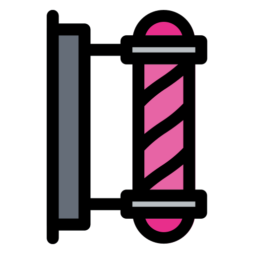 Barber pole Generic Outline Color icon