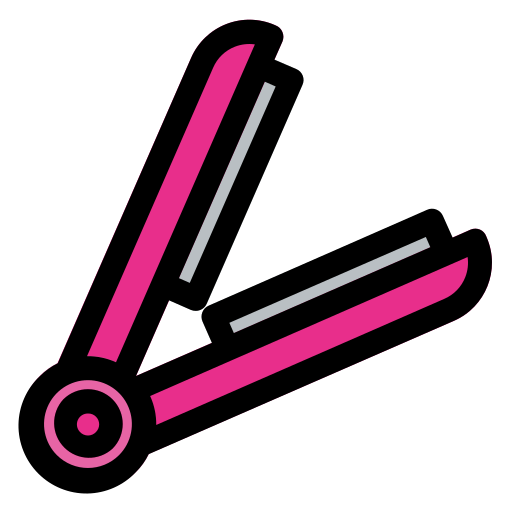 haarglätter Generic Outline Color icon