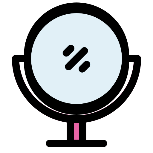 Зеркало Generic Outline Color иконка