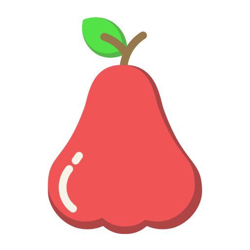 jabłko różane Generic Flat ikona