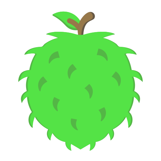 Сметанное яблоко Generic Flat иконка