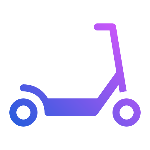 scooter Generic Flat Gradient icono