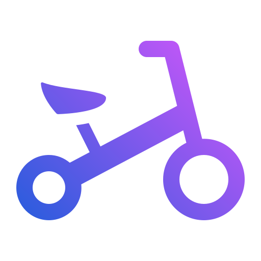rower Generic Flat Gradient ikona