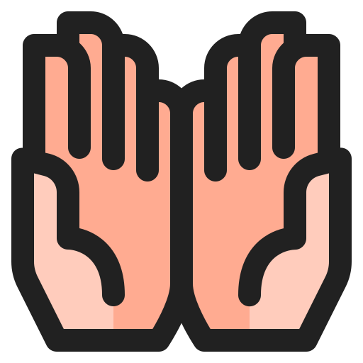 Praying Generic Outline Color icon