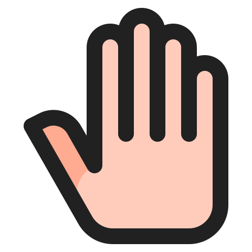 Hand gesture Generic Outline Color icon