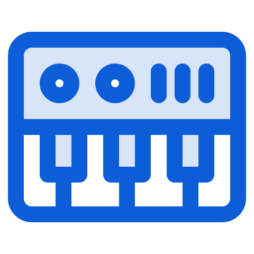 piano Generic Blue icoon
