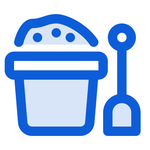 모래 통 Generic Blue icon