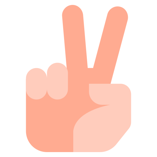 Два пальца Generic Flat иконка