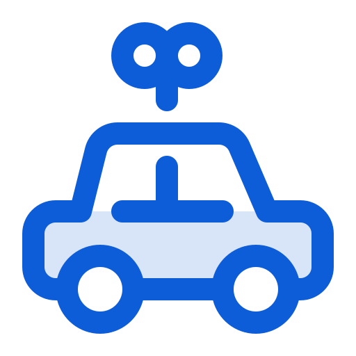 車のおもちゃ Generic Blue icon