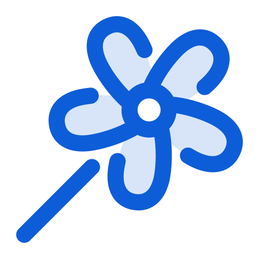 바람개비 Generic Blue icon