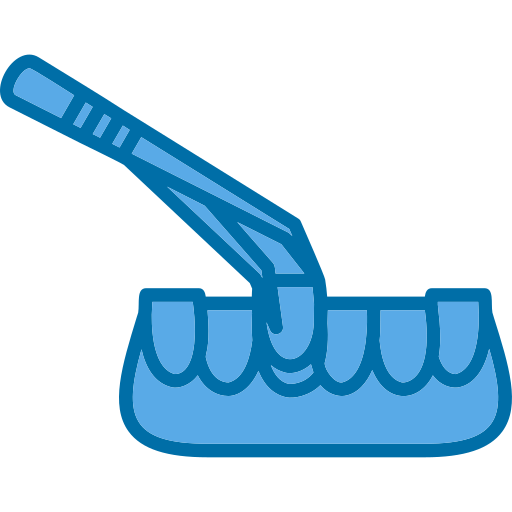 wyrywanie zęba Generic Blue ikona