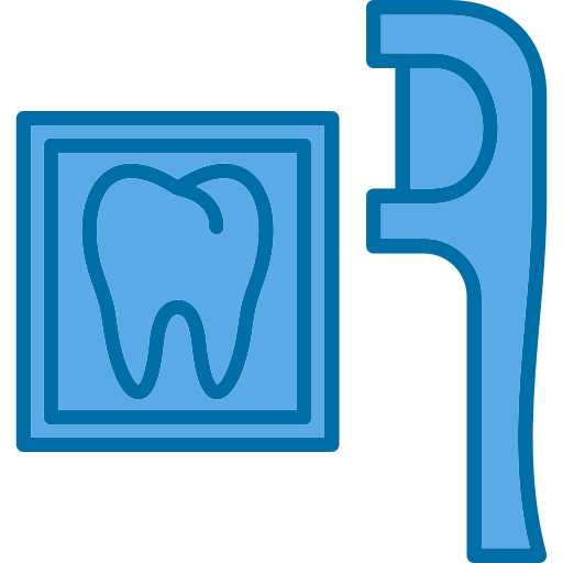 Dental floss Generic Blue icon