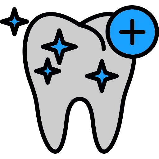 歯 Generic Outline Color icon