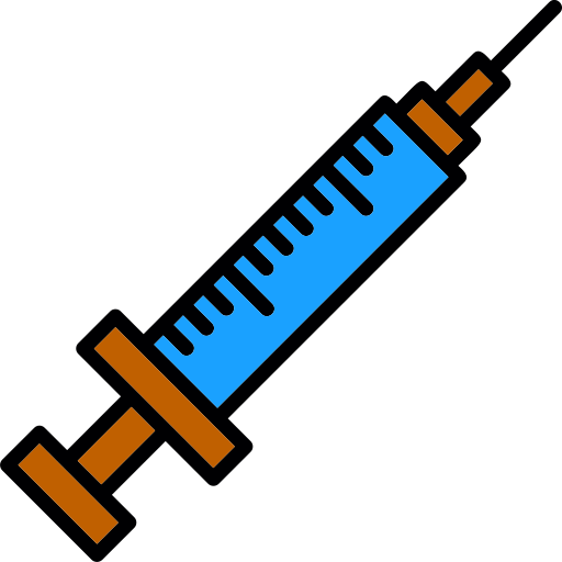 注射器 Generic Outline Color icon