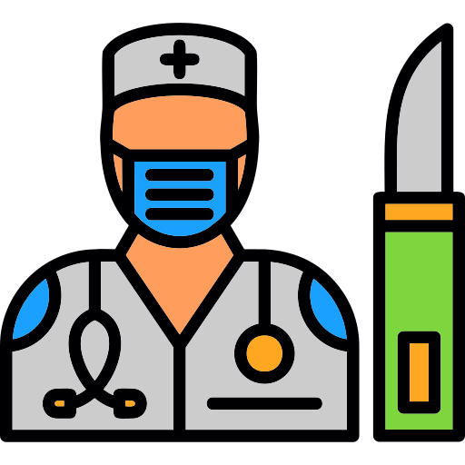 cirujano Generic Outline Color icono