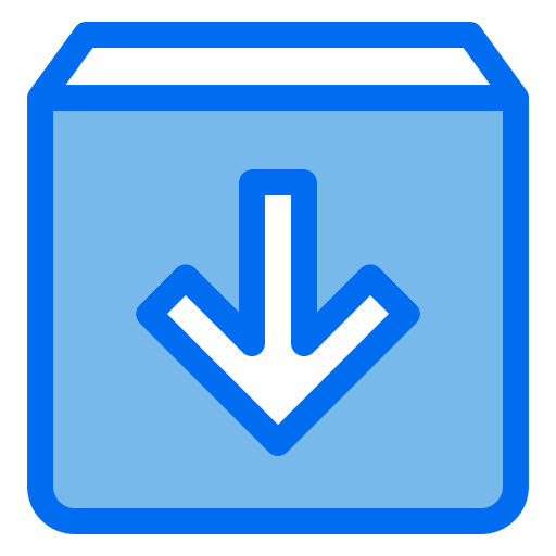 Archive Generic Blue icon