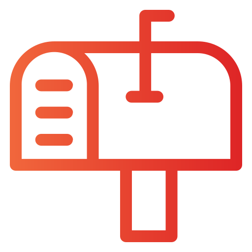 Mailbox Generic Gradient icon
