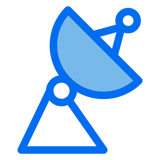 satelliet Generic Blue icoon
