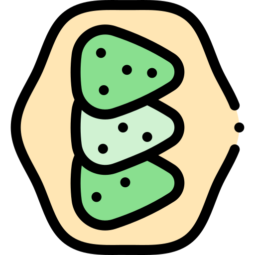 nopales Detailed Rounded Lineal color icono