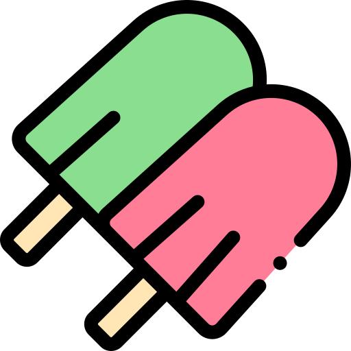 Paletas Detailed Rounded Lineal color icon