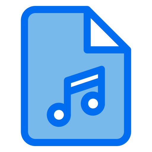 audio Generic Blue ikona