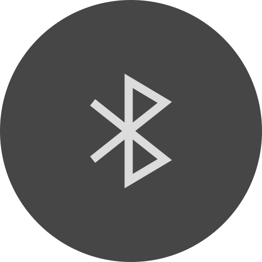 bluetooth Generic Grey icono