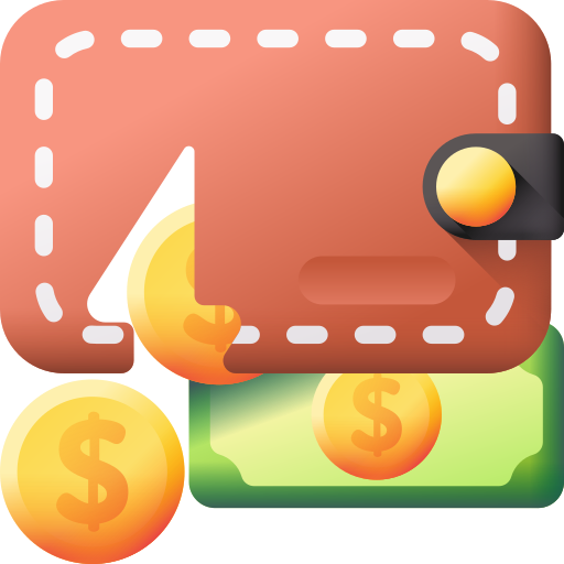 geldbörse 3D Color icon