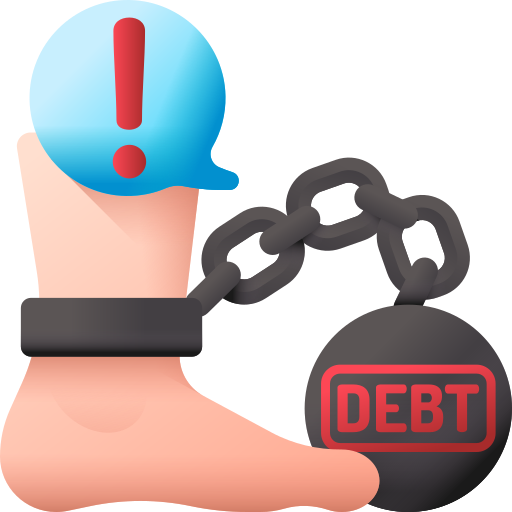 Debt 3D Color icon