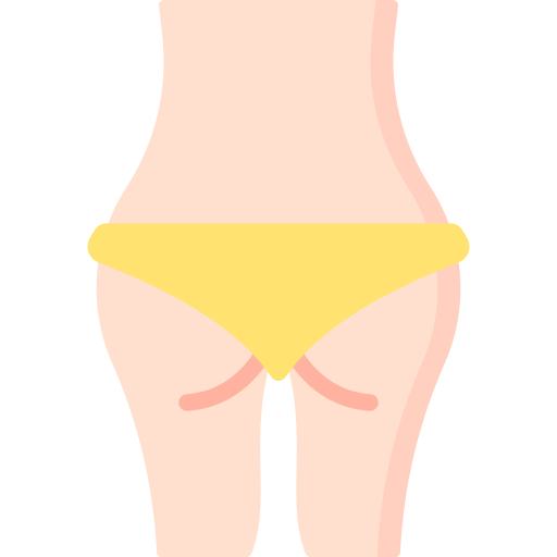 Buttock Special Flat icon