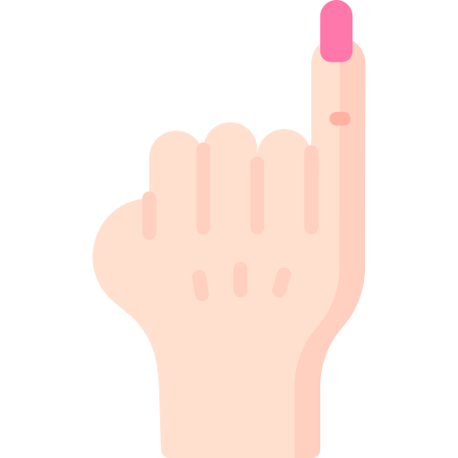 Pinky finger Special Flat icon