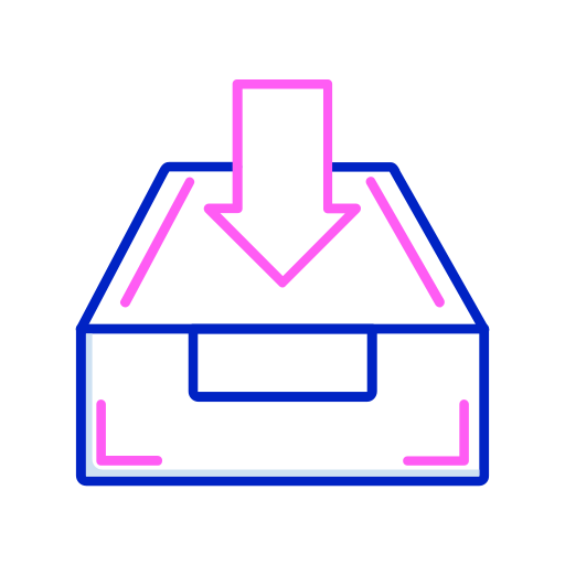 posta in arrivo Generic Outline Color icona