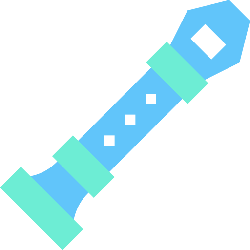 Flute Generic Blue icon
