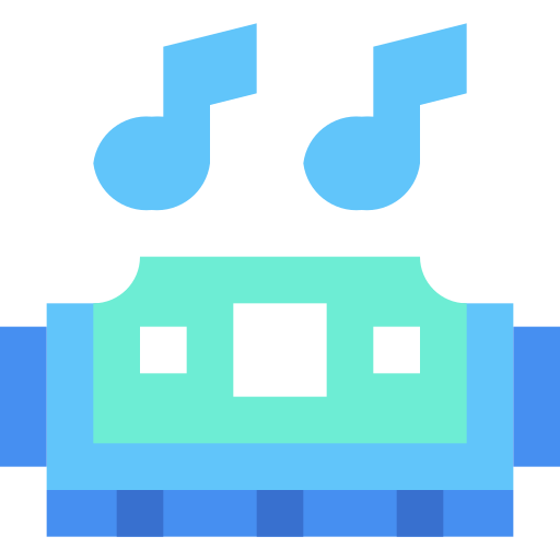 ハーモニカ Generic Blue icon