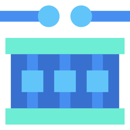 スネア Generic Blue icon