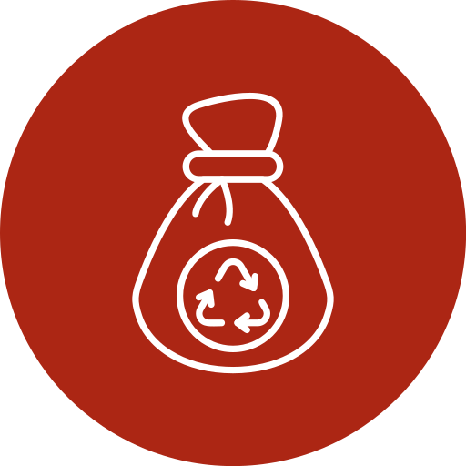 Waste bag Generic Flat icon