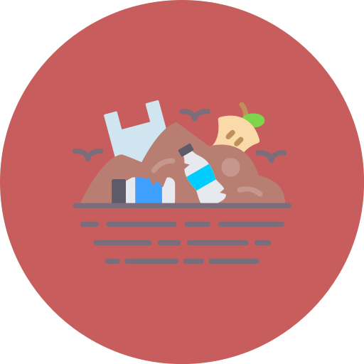 Landfill Generic Flat icon