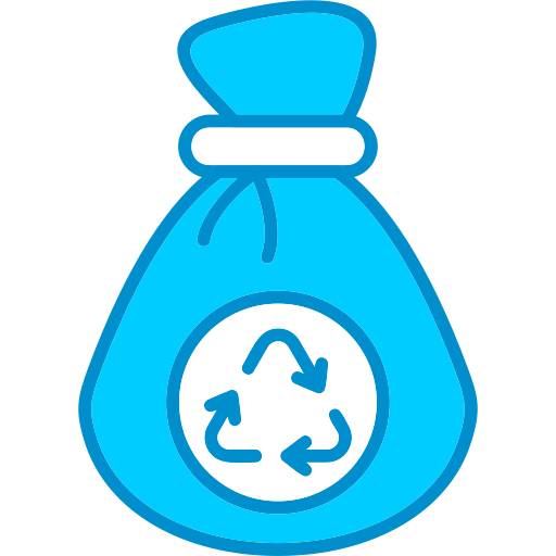bolsa de basura Generic Blue icono