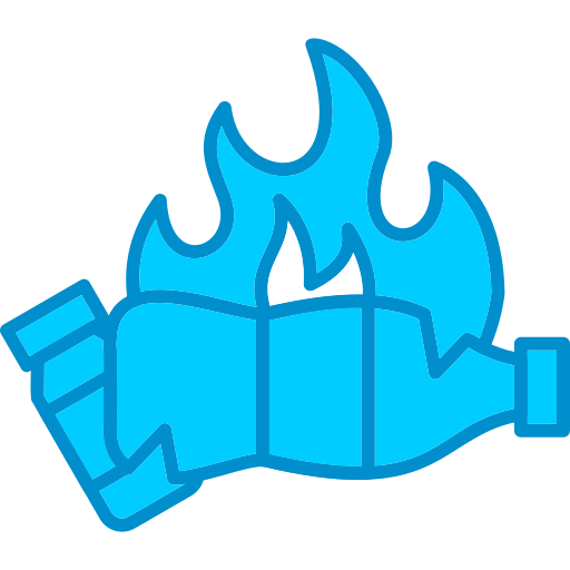 Сжечь Generic Blue иконка